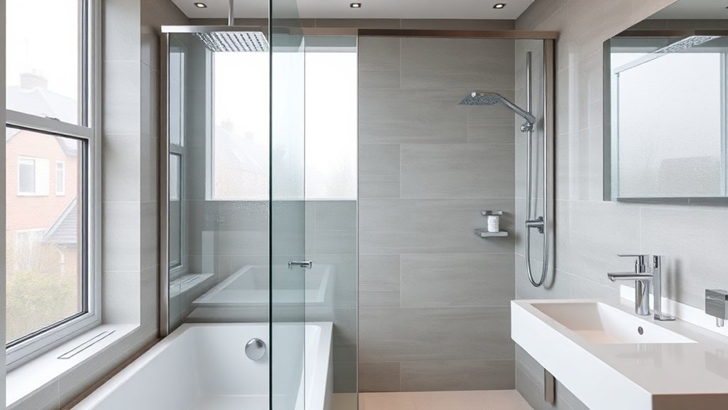 Semi-Frameless Shower Screens Luton